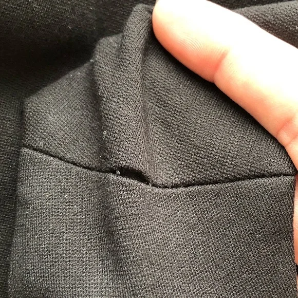 Theory Prisema Ruffle Tier Black Dress - Picture 2 of 7